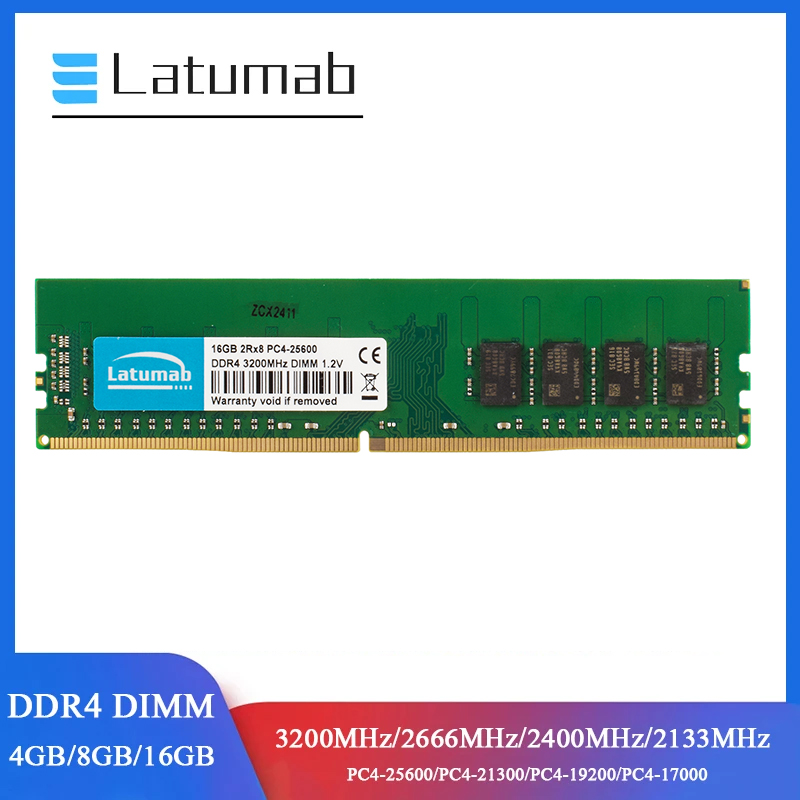 Khadas Vim4 8Gb - Latumab RAM DDR4 Memoria de escritorio